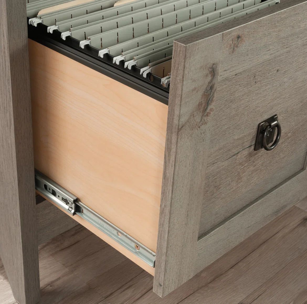 83” L-Shaped Executive Desk