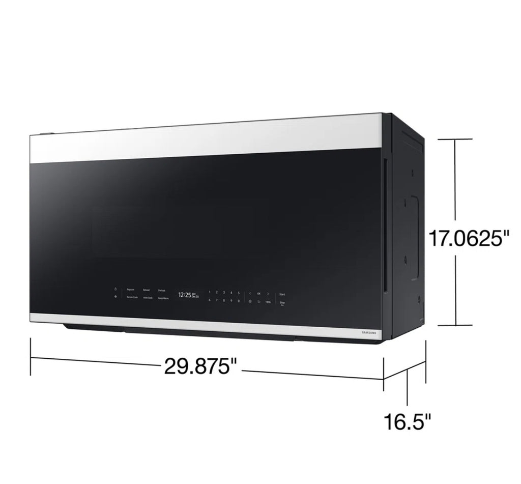 Samsung 2.1 Over-the-Range Microwave w/ Auto Dimming Glass Touch Controls