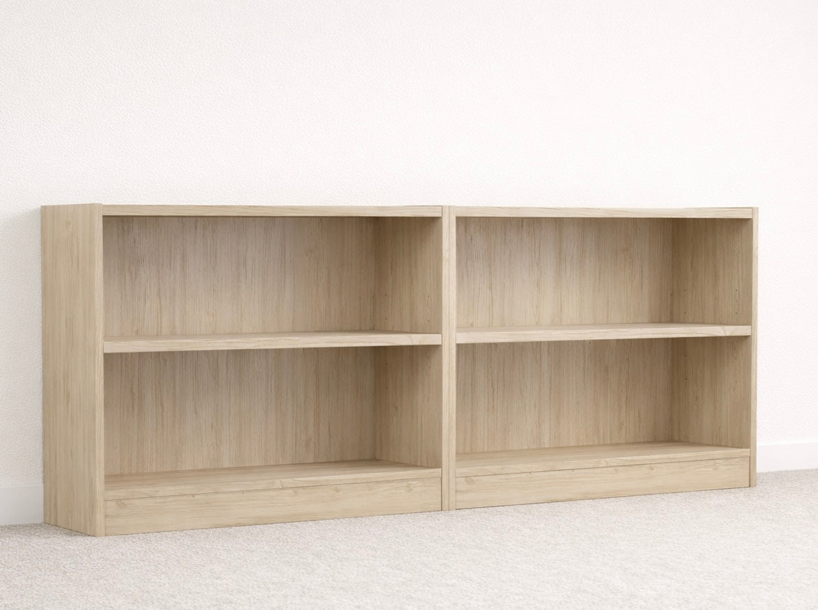 Small 2-Tier Bookcase (Set of 2)