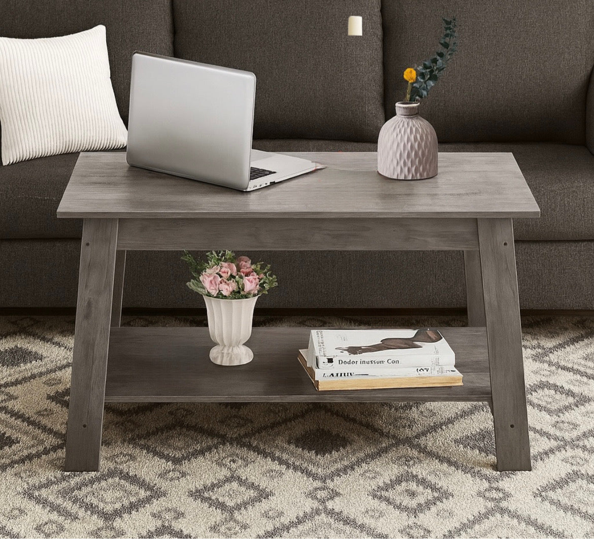 Low Rectangular Coffee Table