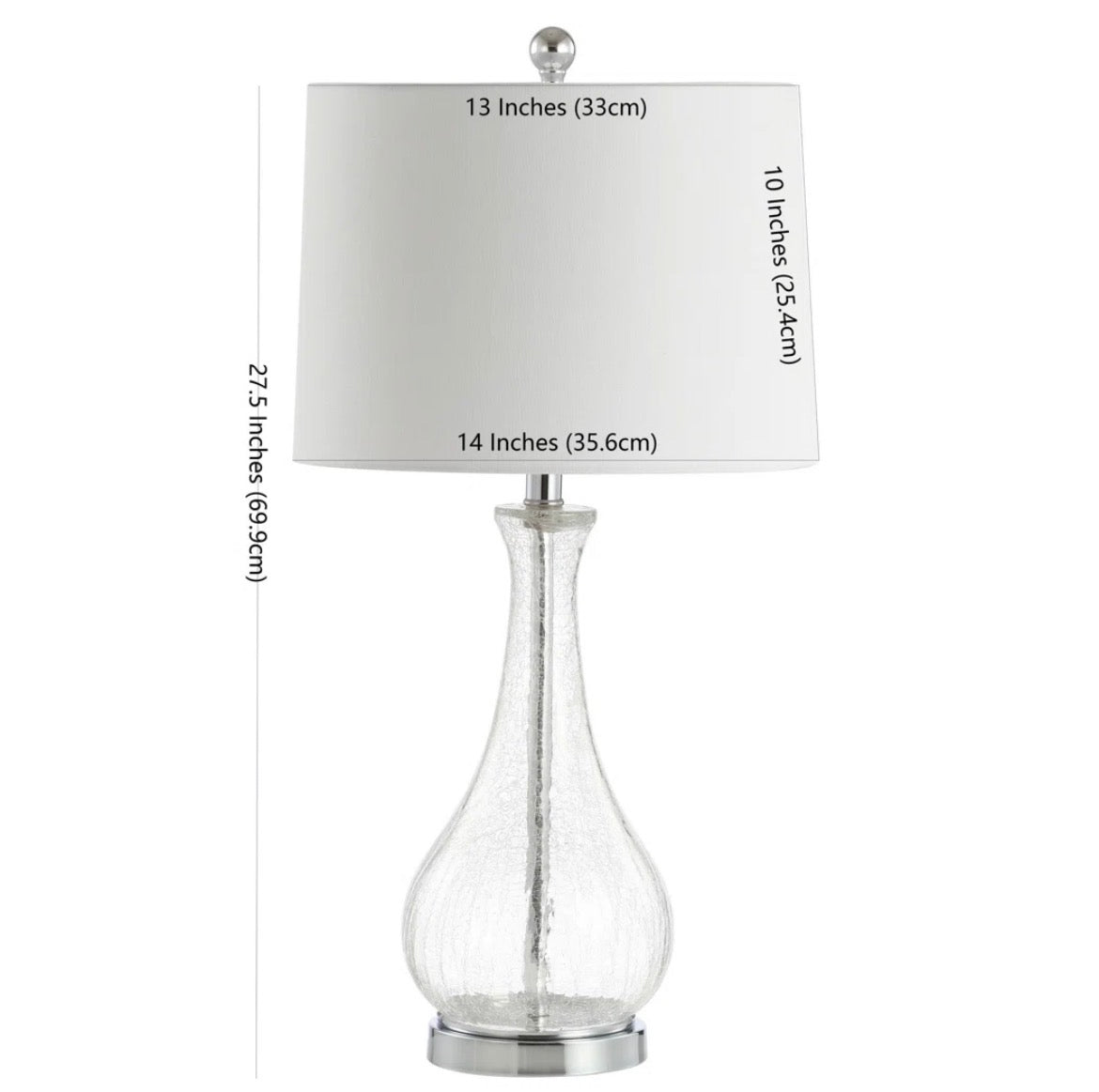 Lovely Glass Table Lamp