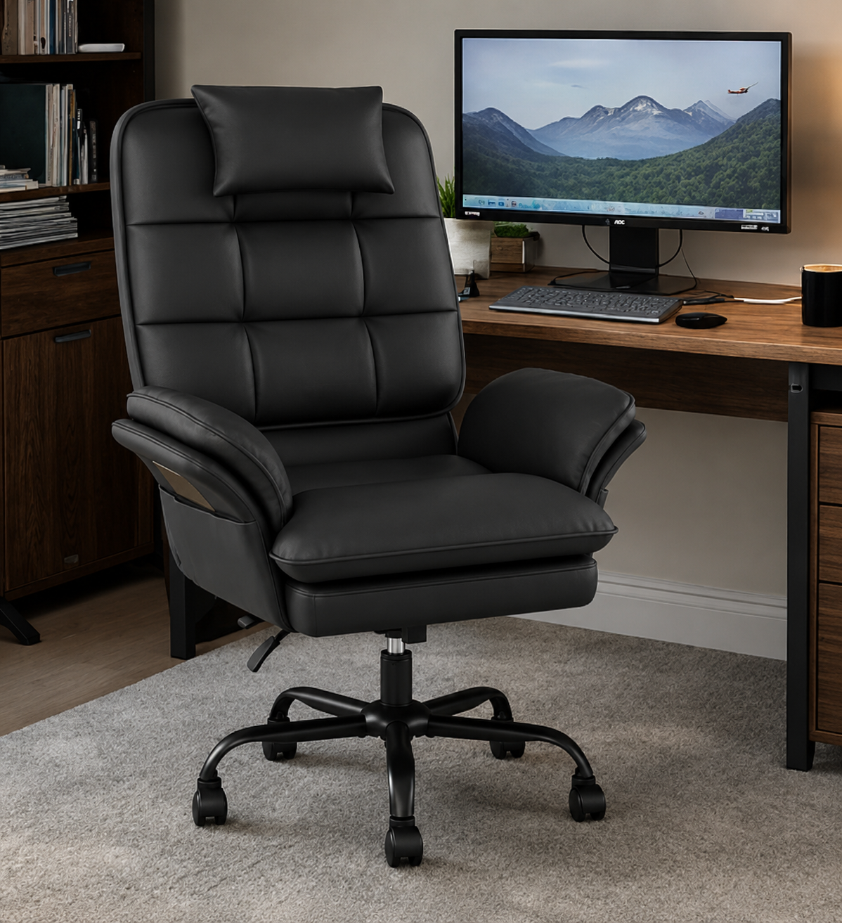 Executive Comfortable Home Office