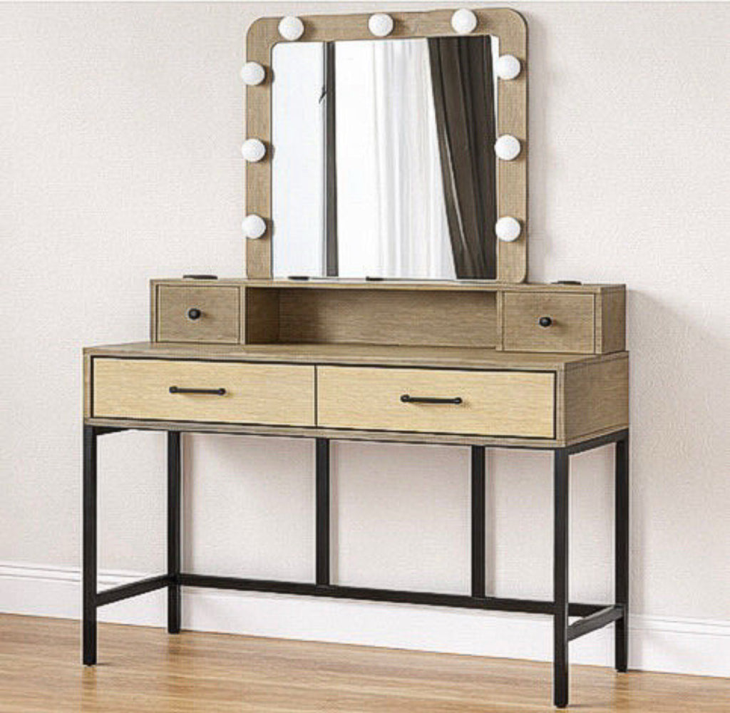 39” Vanity Desk w/ Lighted Table