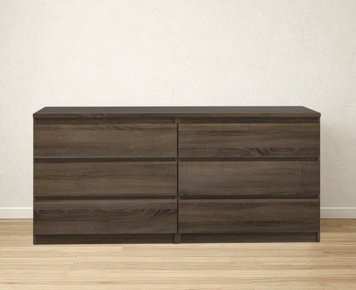 7-Drawer High Gloss Dresser