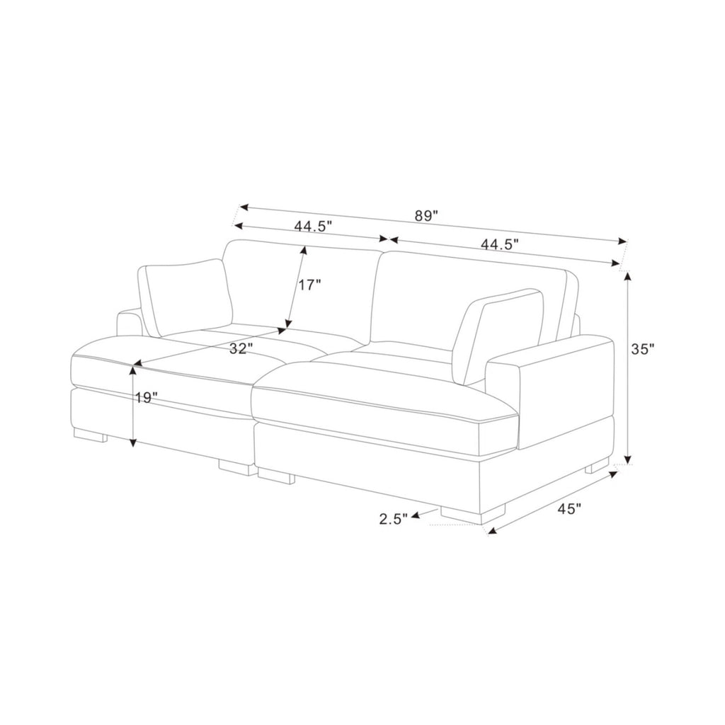 Corduroy Sleeper Sofa