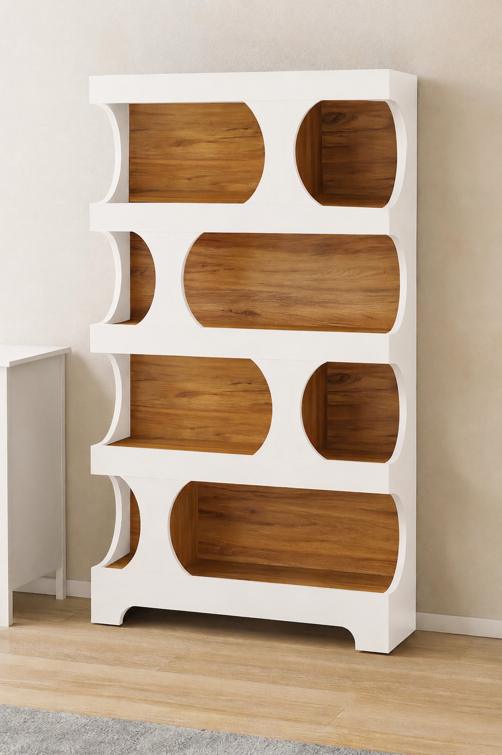 4-Tier Classic Bookshelf