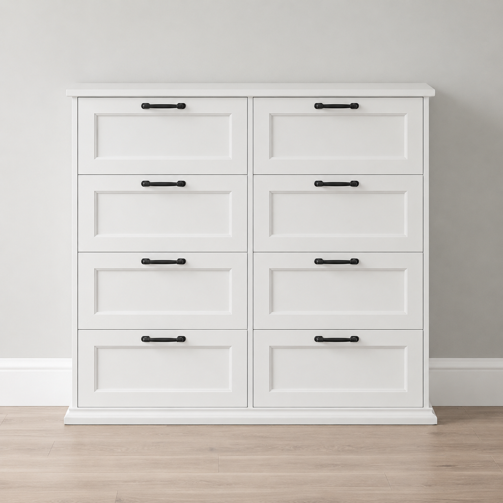 8-Drawer Wide Storage Chest