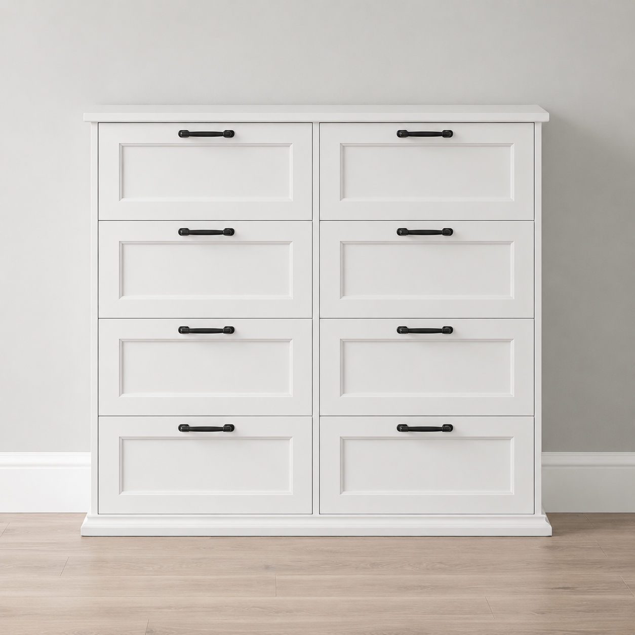 8-Drawer Wide Storage Chest