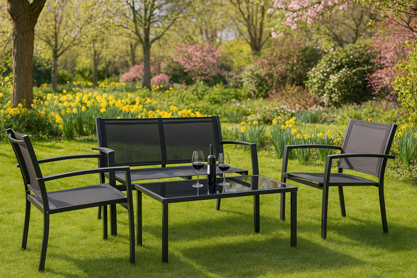 4-Piece Outdoor Garden Sofa Set