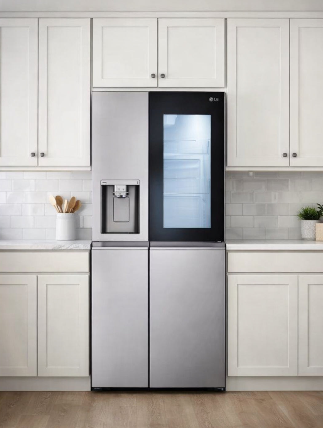 LG 27 Cubic Feet Side By Side Refrigerator