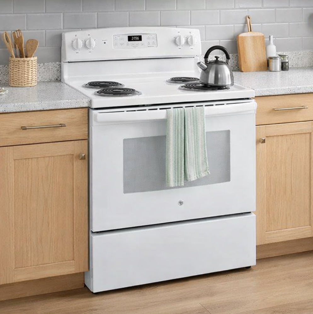 GE 30" 5 Cubic Feet Self Cleaning Electric