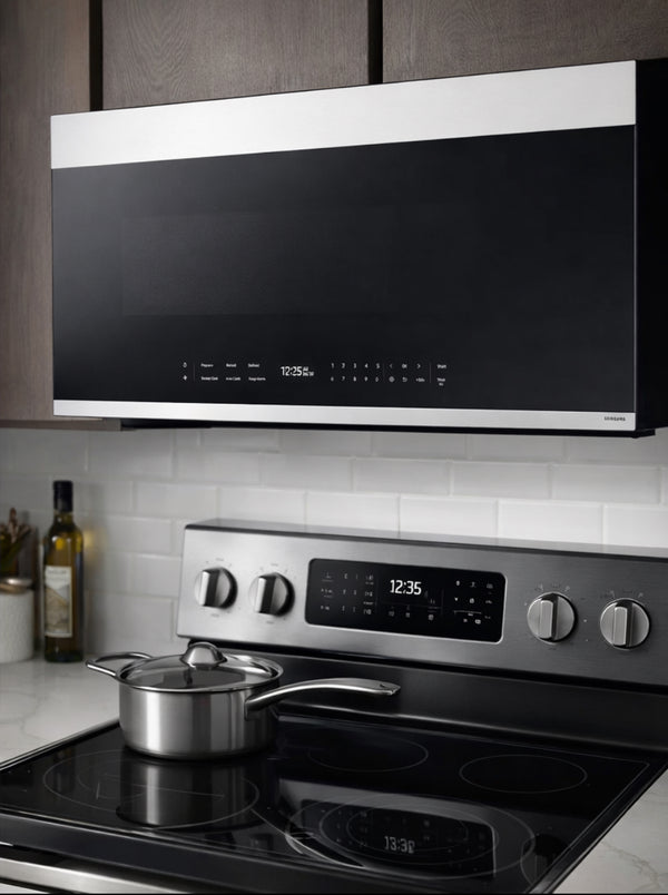 Samsung 2.1 Over-the-Range Microwave w/ Auto Dimming Glass Touch Controls