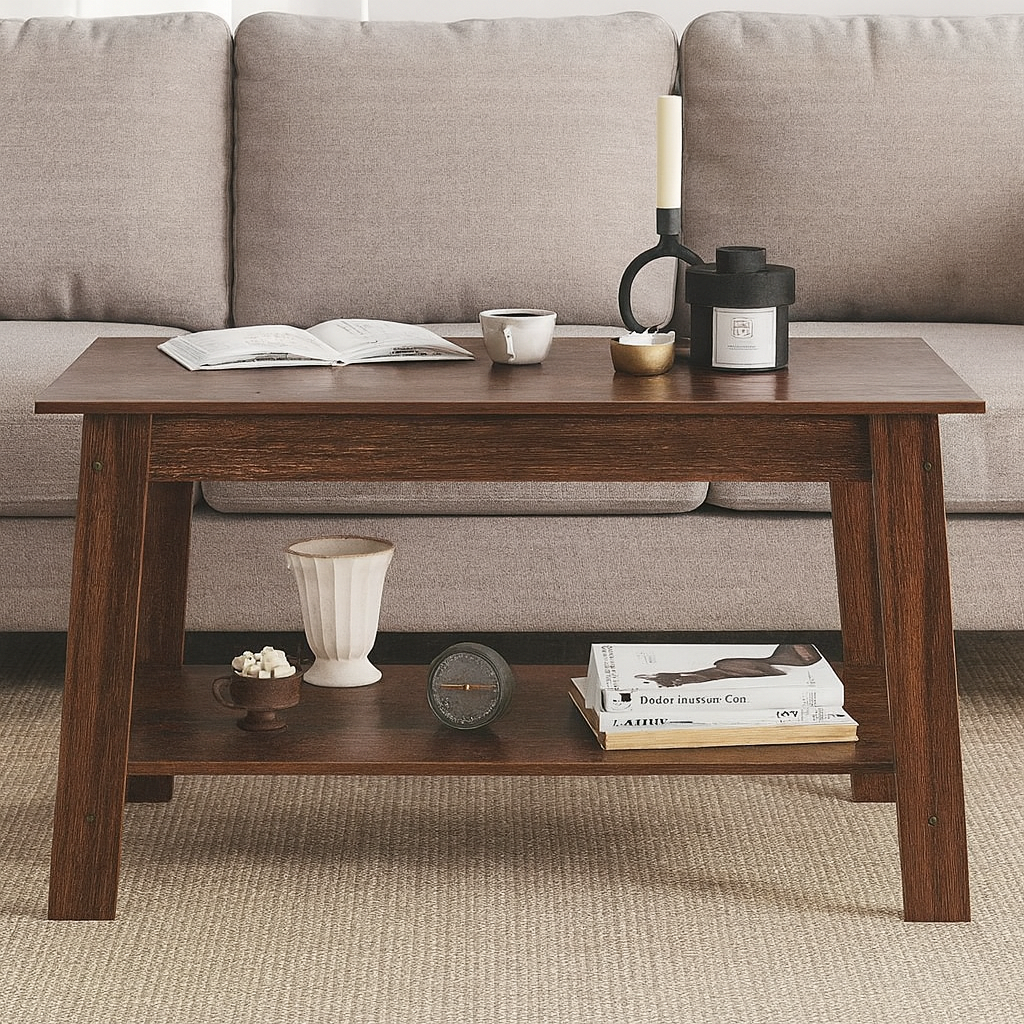 Low Rectangular Coffee Table
